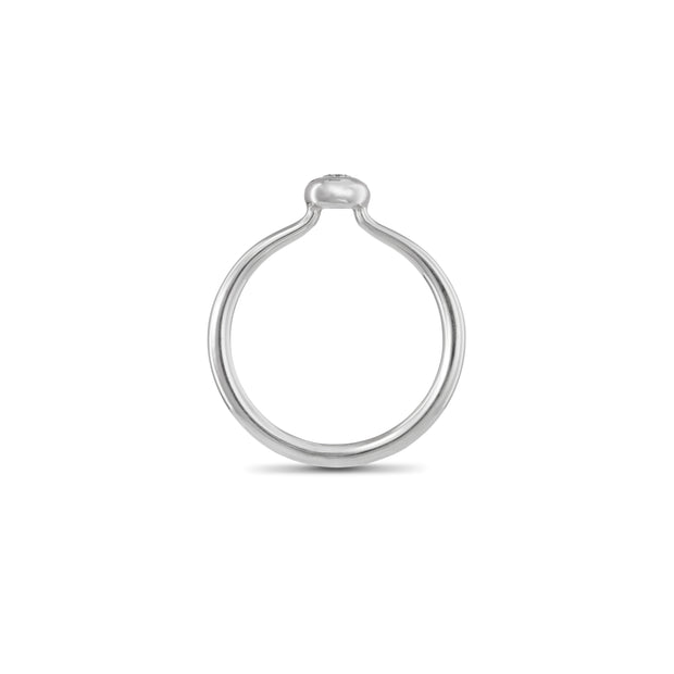 Small Diamond Stack Ring